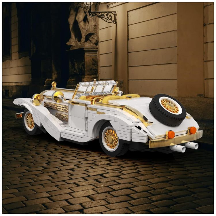 Kit-de-Construcao-Carro-Modelo-MOC-Classico-K500-com-868-foto-5