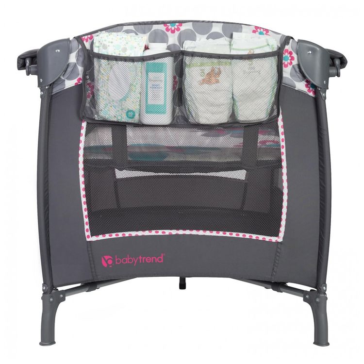 Berco-Cercado-Portatil-com-Dossel-e-2-Brinquedos-de-Pelucia-foto-2