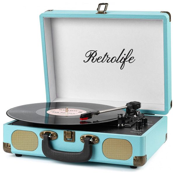 Retrolife-R609-Vitrola-Toca-Discos-Retro-3-Velocidades-com-foto-0