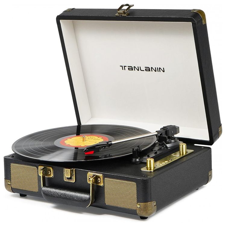 TANLANIN-TE-2026BK-Vitrola-Toca-Discos-Retro-3-Velocidades-foto-0