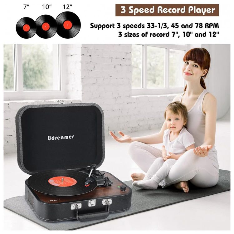 Udreamer-UD002-Vitrola-Toca-Discos-Retro-3-Velocidades-com-foto-5