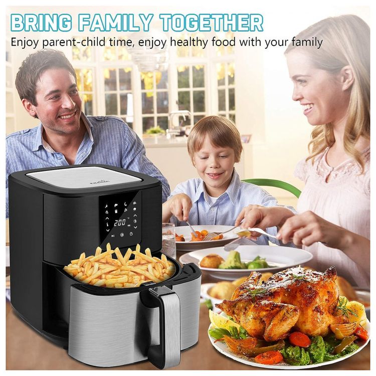 KitCook-Large-Air-Fryer-6.8QT-1500W-Electric-Digital-foto-5