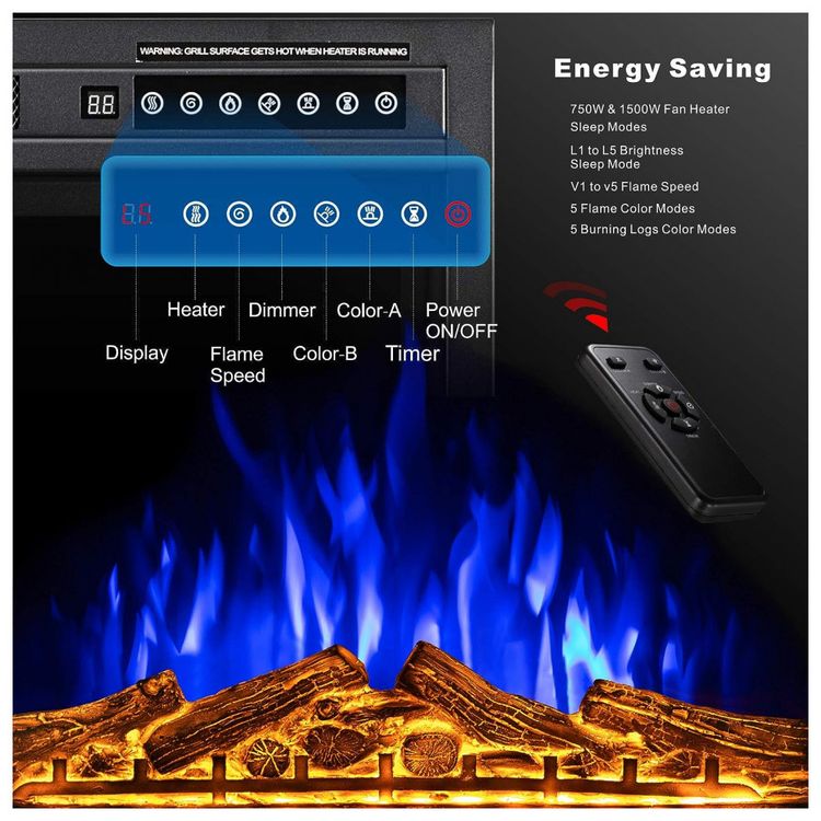 Lareira-Eletrica-Xbeauty-de-Embutir-A59x71L-com-Controle-foto-4