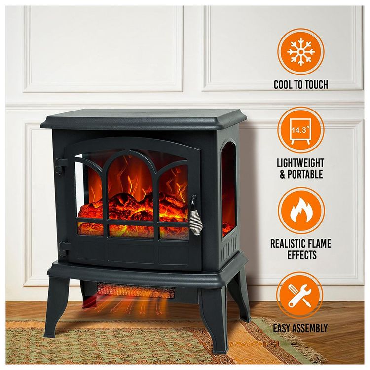 Lareira-Eletrica-com-Chamas-3D-Ajustavel-1400W-110v-C-foto-2