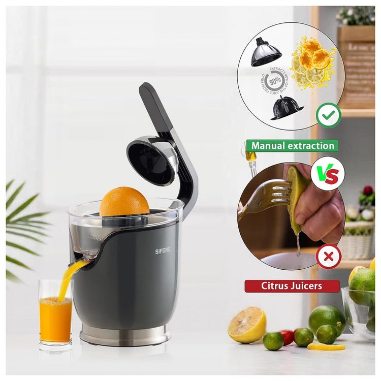 Juicer-Machine-Centrifuga-de-Frutas-com-3-Velocidades-Aco-foto-3