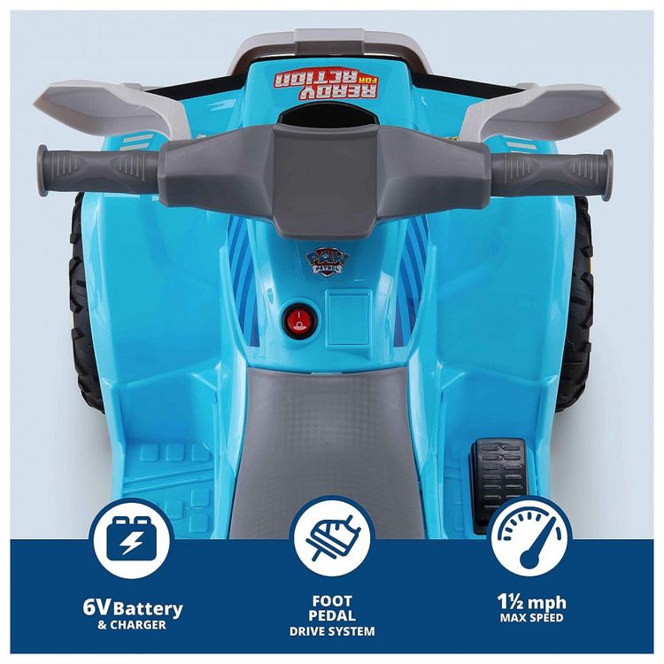 Quadriciclo-Eletrico-Patrulha-Canina-6V-ate-19-kg-KID-TRAX-foto-2