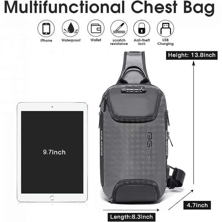 Mochila-para-Laptop-com-Porta-Carregador-USB-BANGE-Cinza-foto-4
