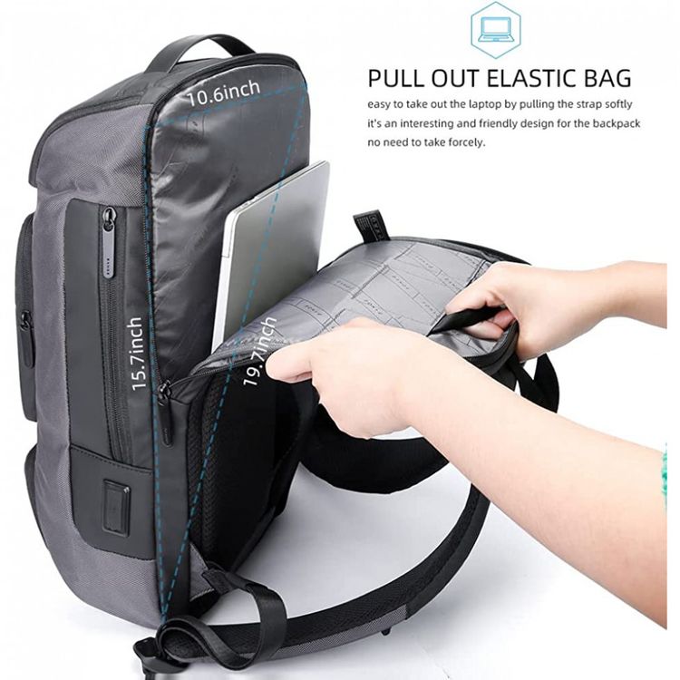 Mochila-para-Laptop-com-Porta-Carregador-USB-BANGE-Cinza-foto-3