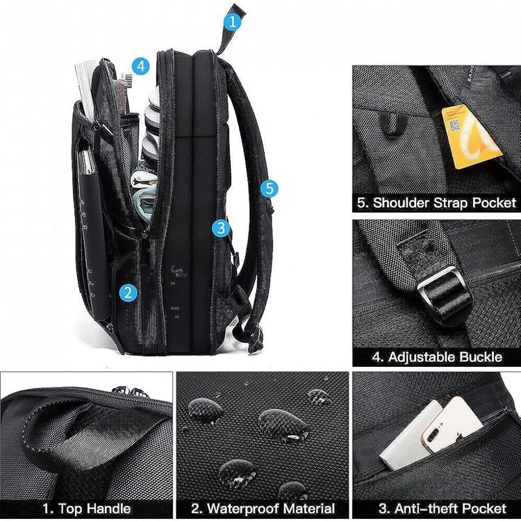 Mochila-Feminina-para-Laptop-BANGE-Preto-foto-1