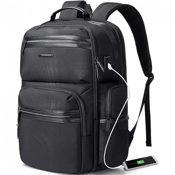 BANGE-Mochila-para-Laptop-com-Porta-Carregador-USB--Preto-foto-0