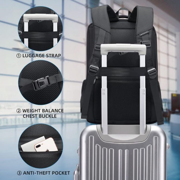 BANGE-Mochila-para-Laptop-com-Porta-Carregador-USB--Preto-foto-2