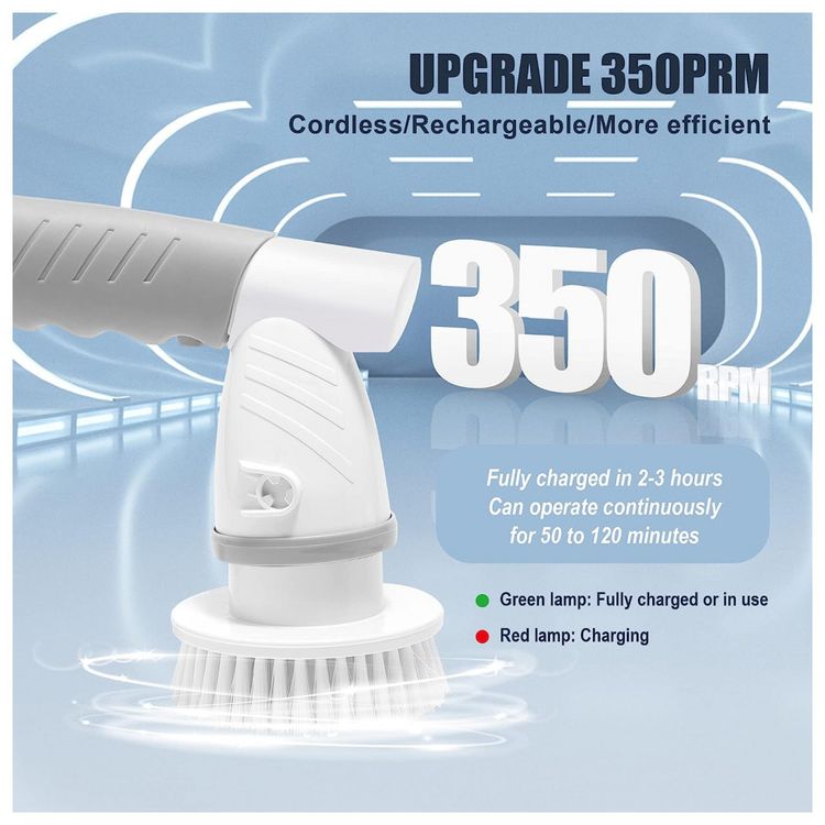 Escova-Eletrica-Rotativa-360-sem-Fio-com-2-Velocidades-e-4-foto-3