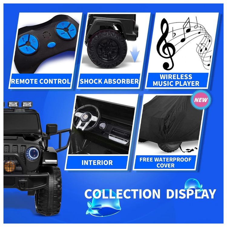 Carro-Eletrico-Jeep-24V-Recarregavel-para-Criancas-2-foto-5