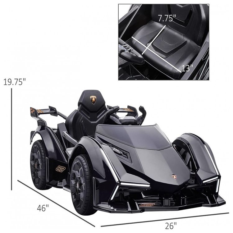 Aosom-Carro-Eletrico-12V-Recarregavel-para-Criancas-2-foto-2
