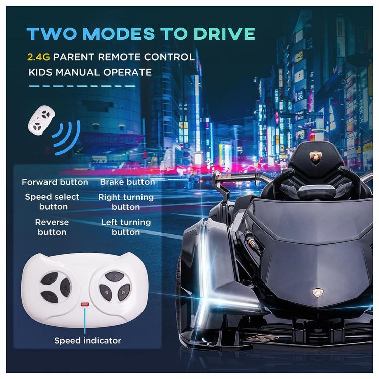 Aosom-Carro-Eletrico-12V-Recarregavel-para-Criancas-2-foto-5
