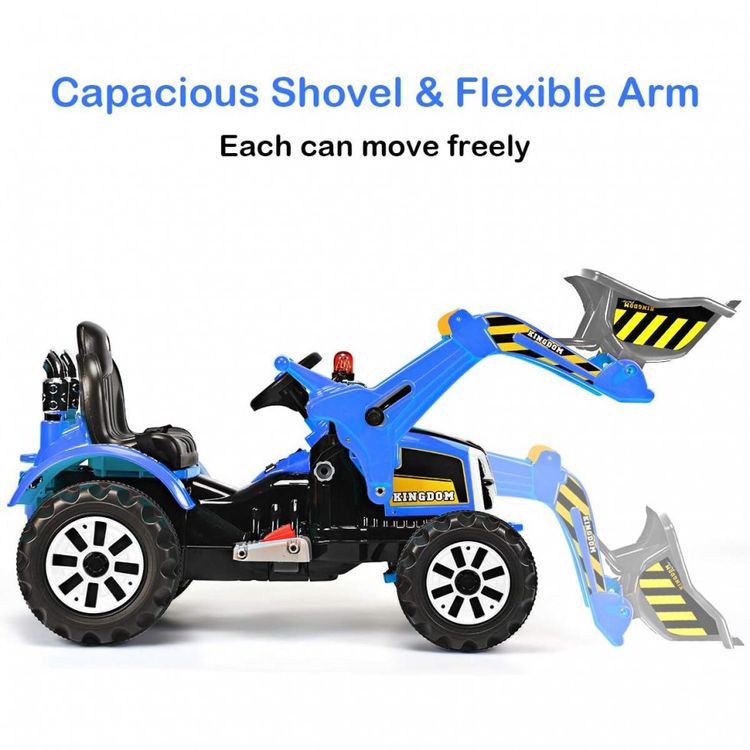 Costzon-Carro-Escavadeira-Eletrica-12V-Recarregavel-para-foto-1