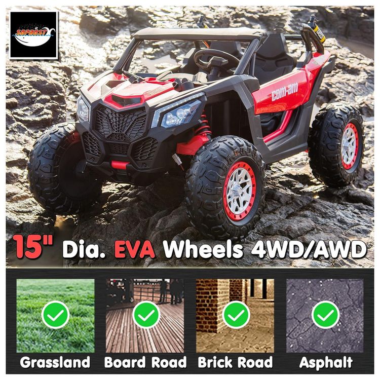 sopbost-Quadriculo-Policial-4X4-Eletrico-24V-para-Criancas-2-foto-1