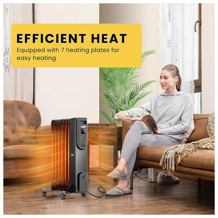 VIVOHOME-Aquecedor-Eletrico-a-Oleo-com-Termostato-Ajustavel-foto-1