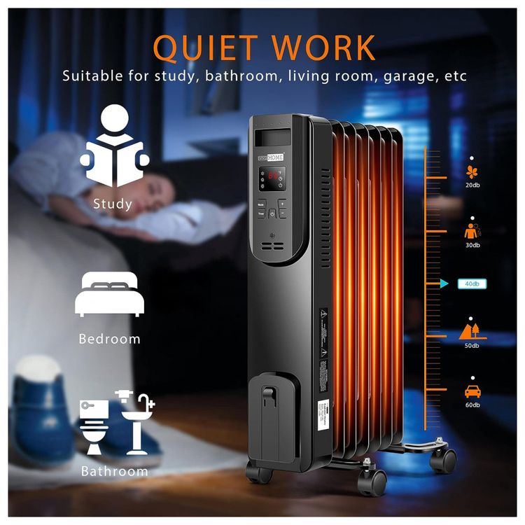 VIVOHOME-Aquecedor-Eletrico-a-Oleo-com-Termostato-Ajustavel-foto-3