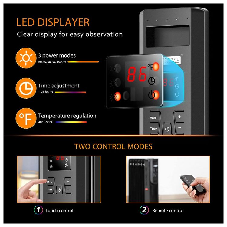 VIVOHOME-Aquecedor-Eletrico-a-Oleo-com-Termostato-Ajustavel-foto-5