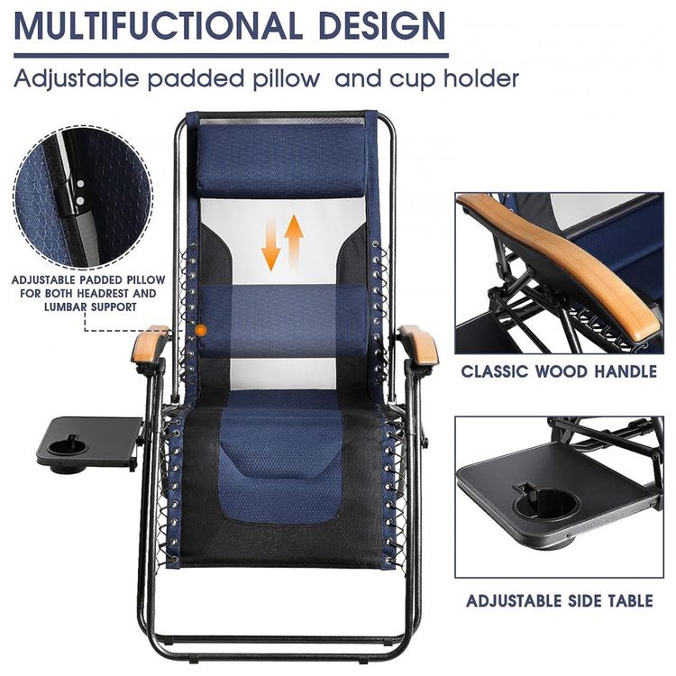 Cadeira-Reclinavel-Ajustavel-Gravidade-Zero-com-Apoio-de-foto-3