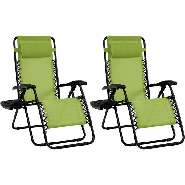 Goplus-Cadeira-Reclinavel-Ajustavel-Gravidade-Zero-com-Apoio-foto-0