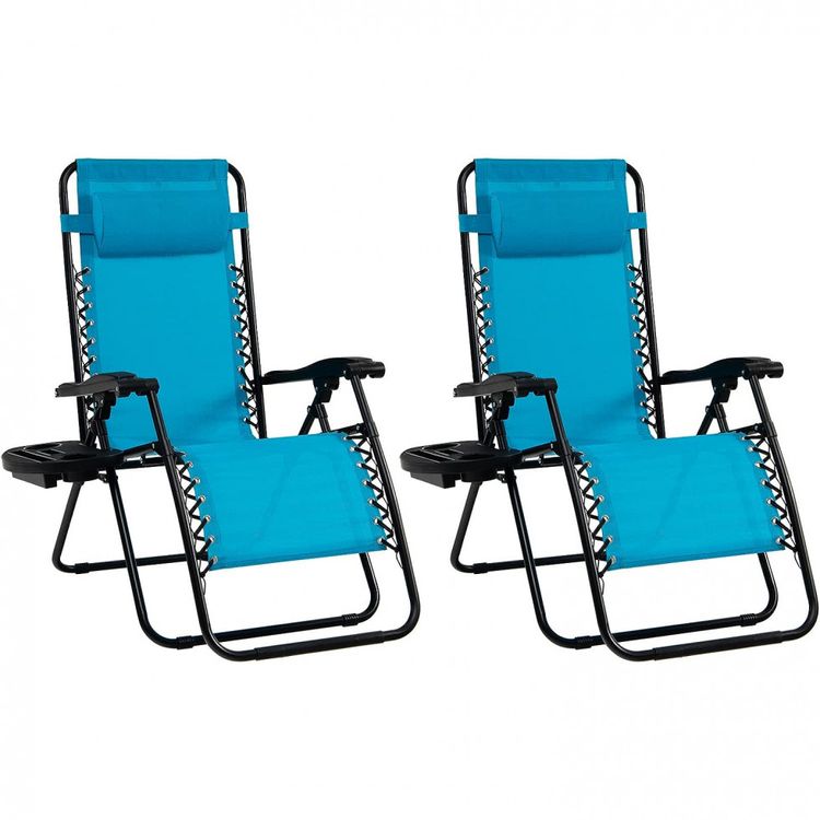 Goplus-Cadeira-Reclinavel-Ajustavel-Gravidade-Zero-com-Apoio-foto-0