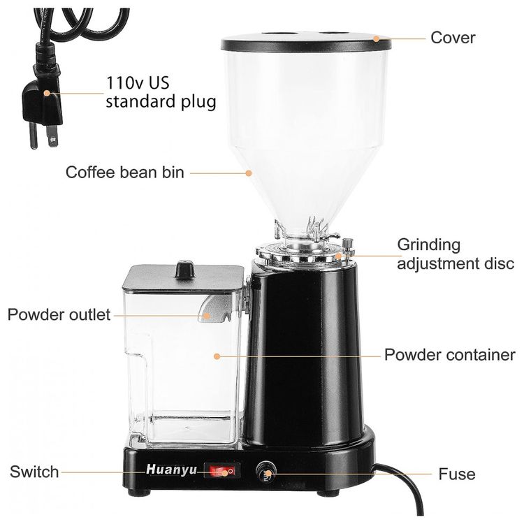 Moedor-de-Cafe-Eletrico-19-Niveis-de-Moagem-ate-1kg-Aco-foto-4