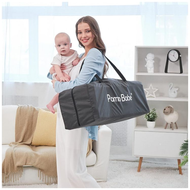 Berco-Cercado-Portatil-com-Cercadinho-Dobravel-para-Bebes-foto-3