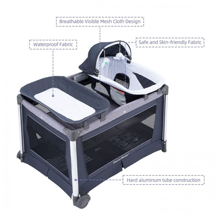 Berco-Cercado-Portatil-com-Colchao-Dobravel-Trocador-Grande-foto-3