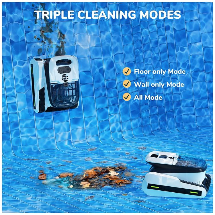 Robo-Limpador-de-Piscina-sem-Fio-com-Bateria-ate-2H-Adequado-foto-3