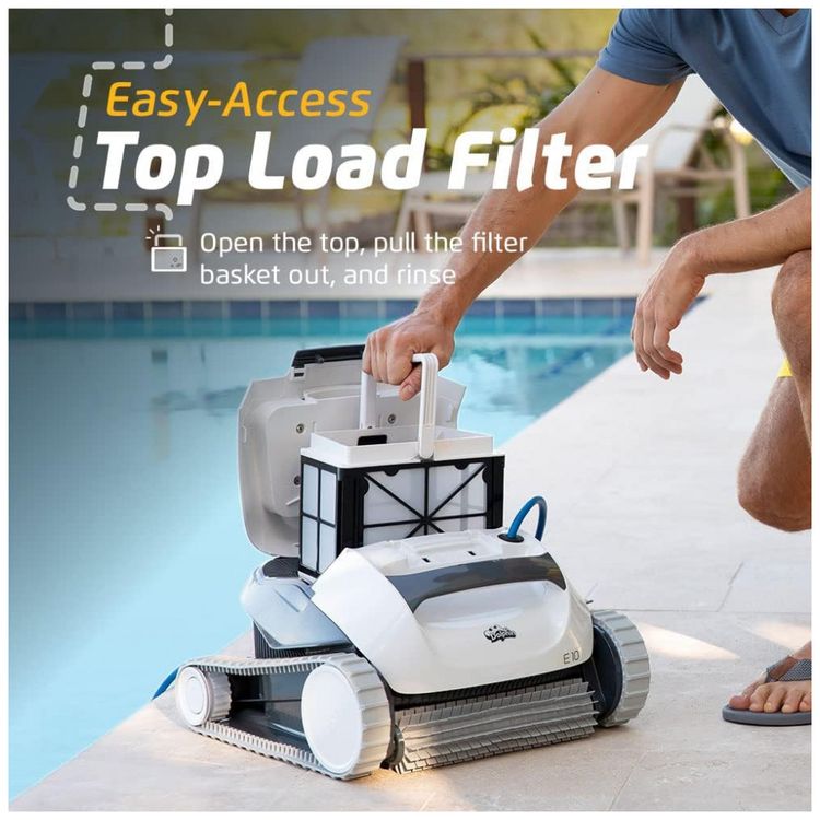 Robo-Limpador-de-Piscina-com-Escova-de-Lavagem-Ativa-e-foto-2