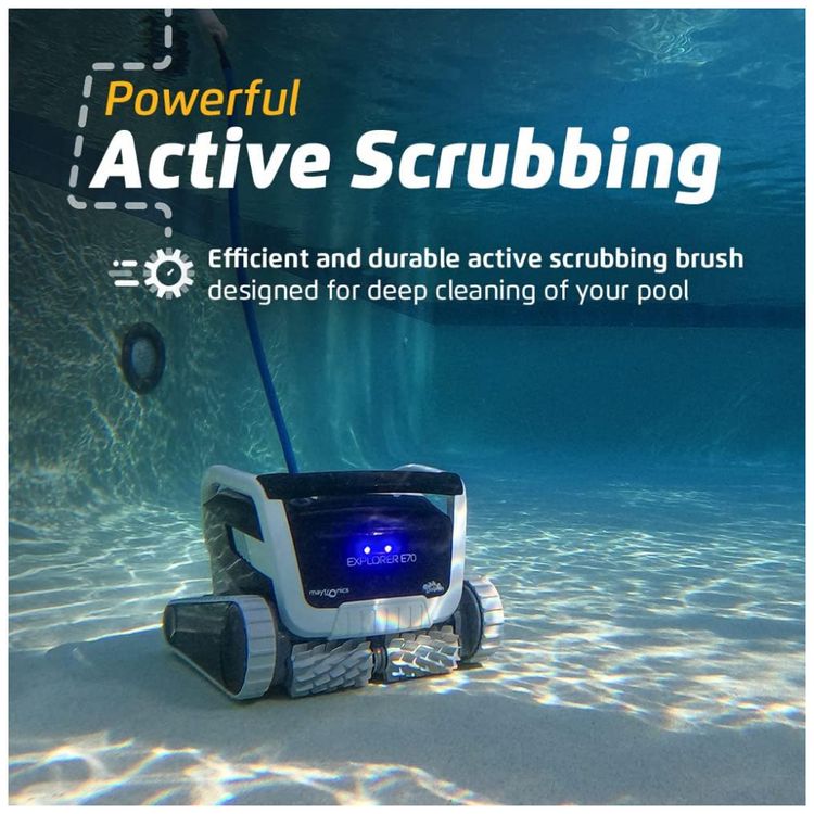 Robo-Limpador-de-Piscina-com-Controle-via-WiFi-e-Caddy-foto-5