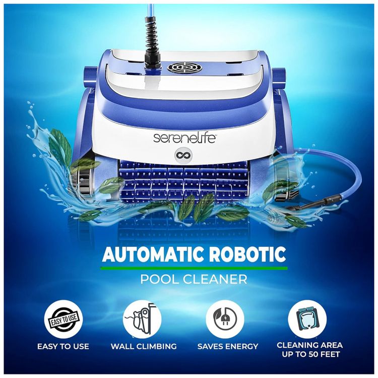 Robo-Limpador-de-Piscina-com-Succao-de-4.500GPH-de-Motores-foto-1