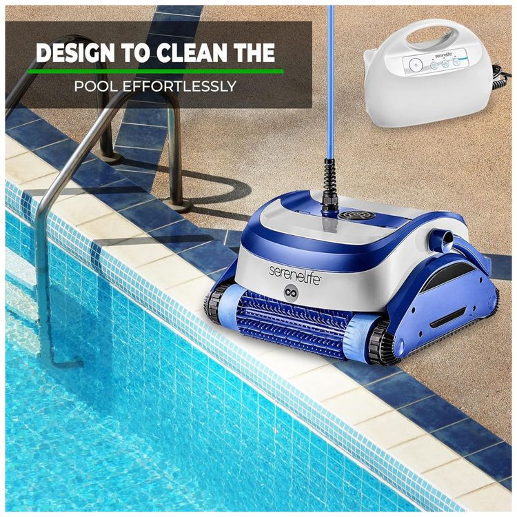 Robo-Limpador-de-Piscina-com-Succao-de-4.500GPH-de-Motores-foto-3