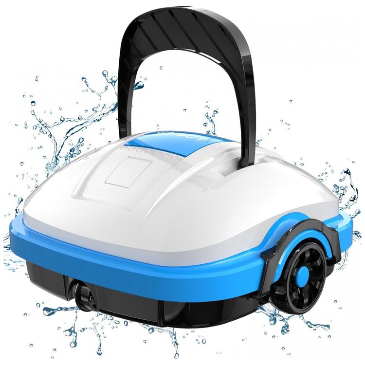 Robo-Limpador-de-Piscina-sem-Fio-com-Succao-Potente-Motor-foto-0