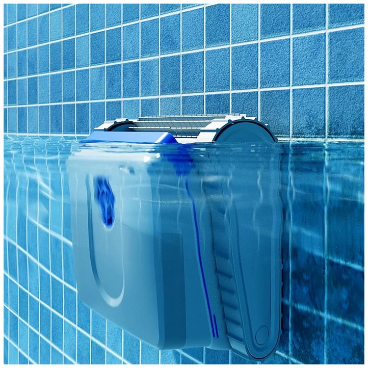 Robo-Limpador-de-Piscina-sem-Fio-com-Esfregao-de-Chao-e-foto-1