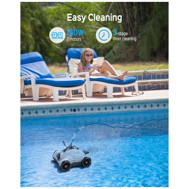 Robo-Limpador-de-Piscina-com-Duplo-Motores-3-Funcoes-de-foto-1