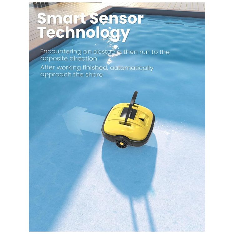 Robo-Limpador-de-Piscina-sem-Fio-com-Succao-Potente-Motor-foto-4