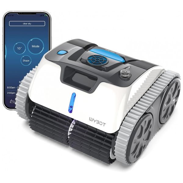Robo-Limpador-de-Piscina-com-Excelente-Succao-Navegacao-foto-0
