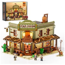 Kit-de-Construcao-Bar-Western-Saloon-The-Old-West-Saloon-com-foto-0