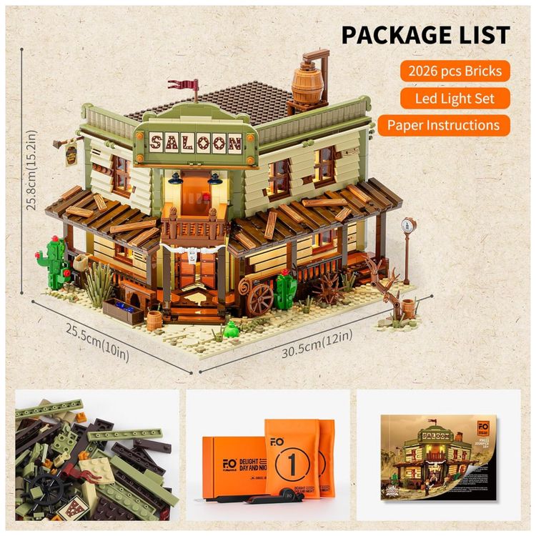 Kit-de-Construcao-Bar-Western-Saloon-The-Old-West-Saloon-com-foto-5