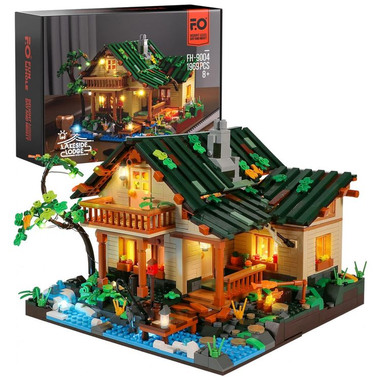 Kit-de-Construcao-Lakeside-Lodge-com-Luz-LED-e-1969-Pecas-foto-0