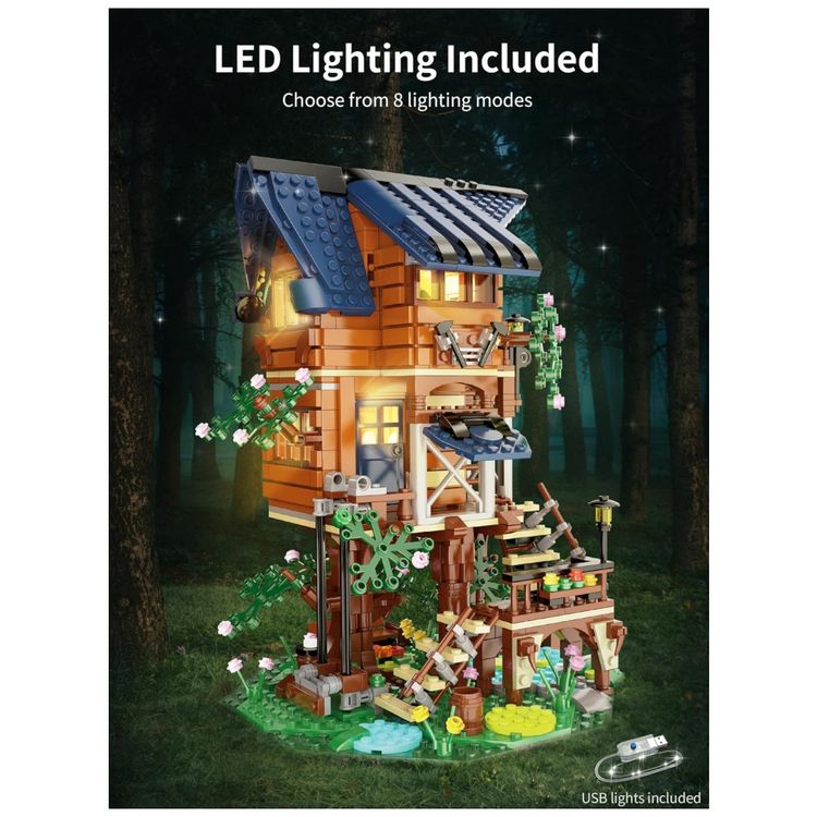 Kit-de-Construcao-Cafe-Japones-Summer-Breeze-com-Luz-LED-e-foto-2