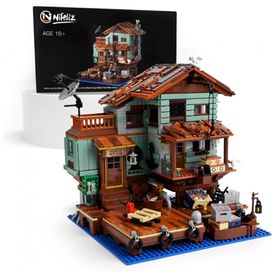 Kit-de-Construcao-Casa-de-Madeira-Fishermans-Wharf-com-2100-foto-0