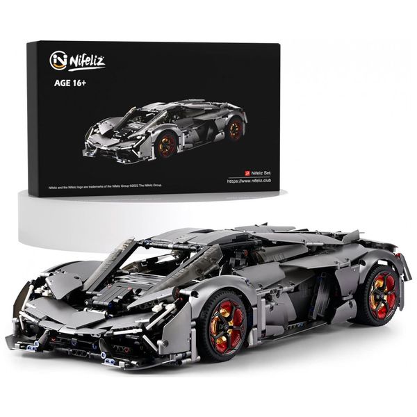 Kit-de-Construcao-Carro-de-Corrida-Sports-Car-Terzor-com-foto-0