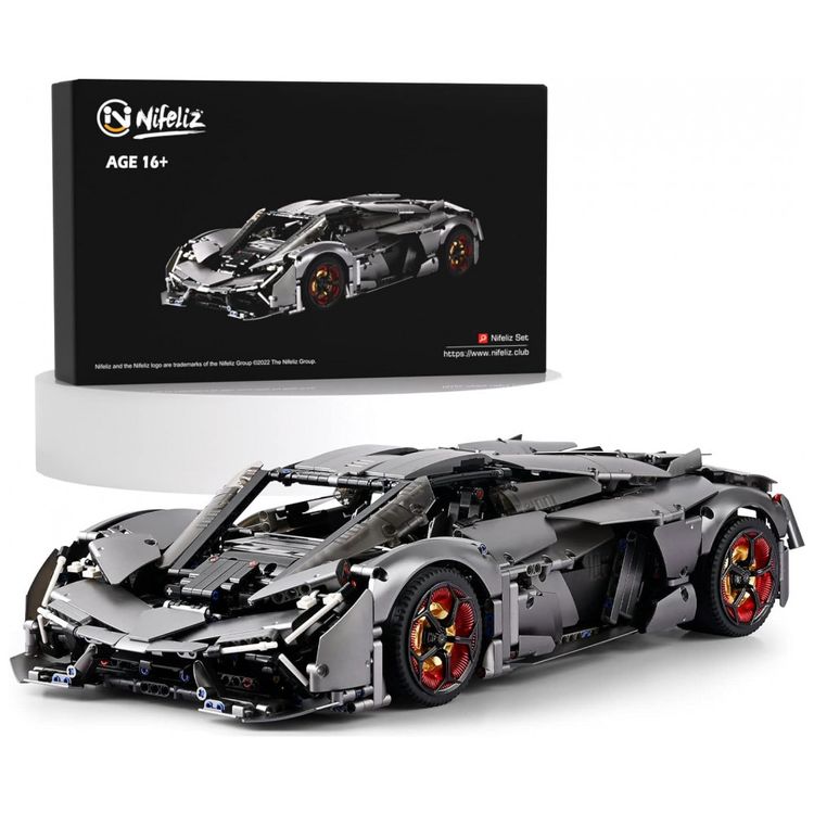 Kit-de-Construcao-Carro-de-Corrida-Sports-Car-Terzor-com-foto-0