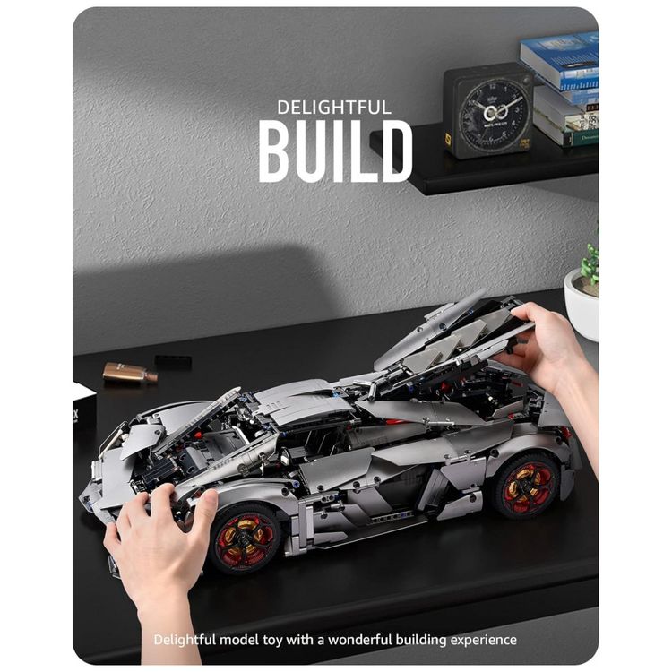 Kit-de-Construcao-Carro-de-Corrida-Sports-Car-Terzor-com-foto-3
