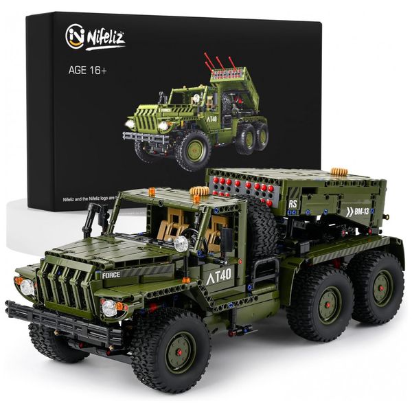 Kit-de-Construcao-Lanca-Foguetes-Militar-Rocket-Artillery-foto-0