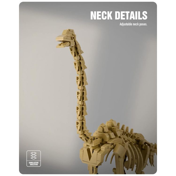 Kit-de-Construcao-Fossil-de-Dinossauro-Mosasaurus-com-498-foto-3